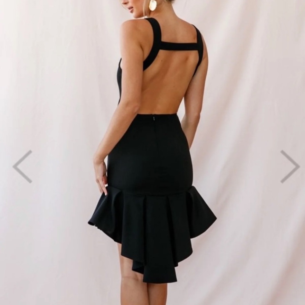 Little Black Dress w/open back
